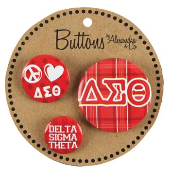 Fashoinable Sorority Buttons